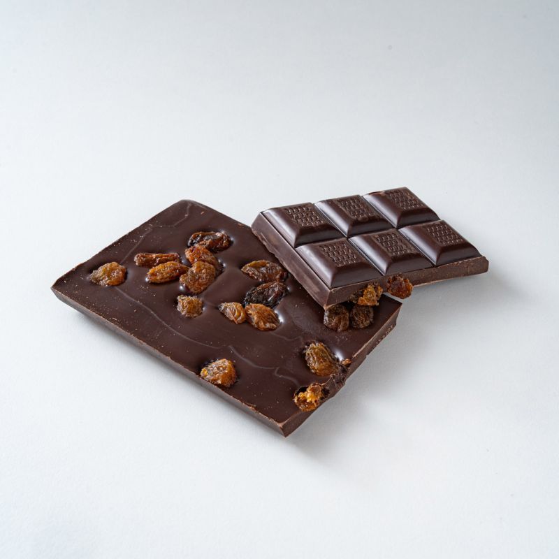 tavolette uvetta latte o fondente